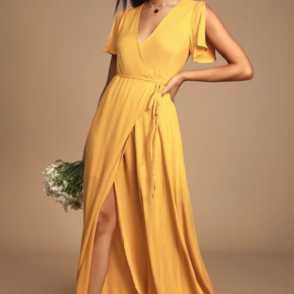 Wrap Maxi Dress